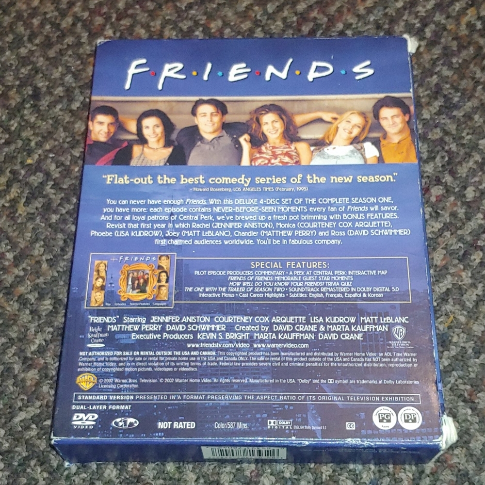 Friends The Complete First Season - Picture 2 of 2